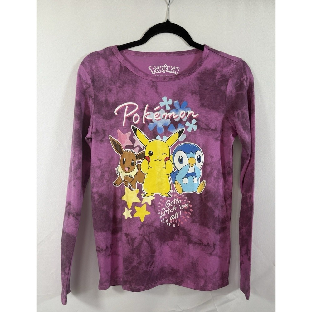 Pokemon girls  t-shirt size XL long sleeve